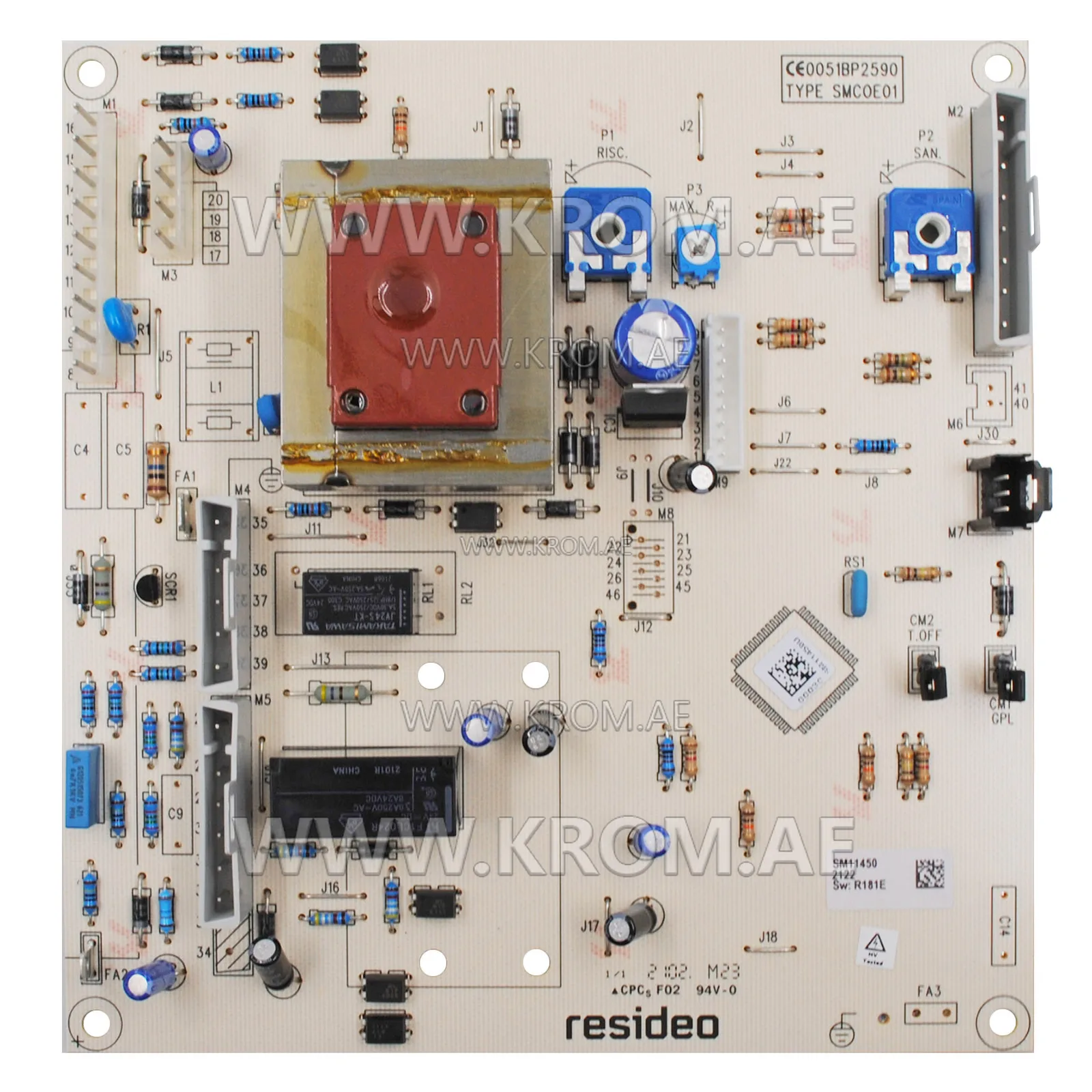 Honeywell SM11450 PCB (control board)