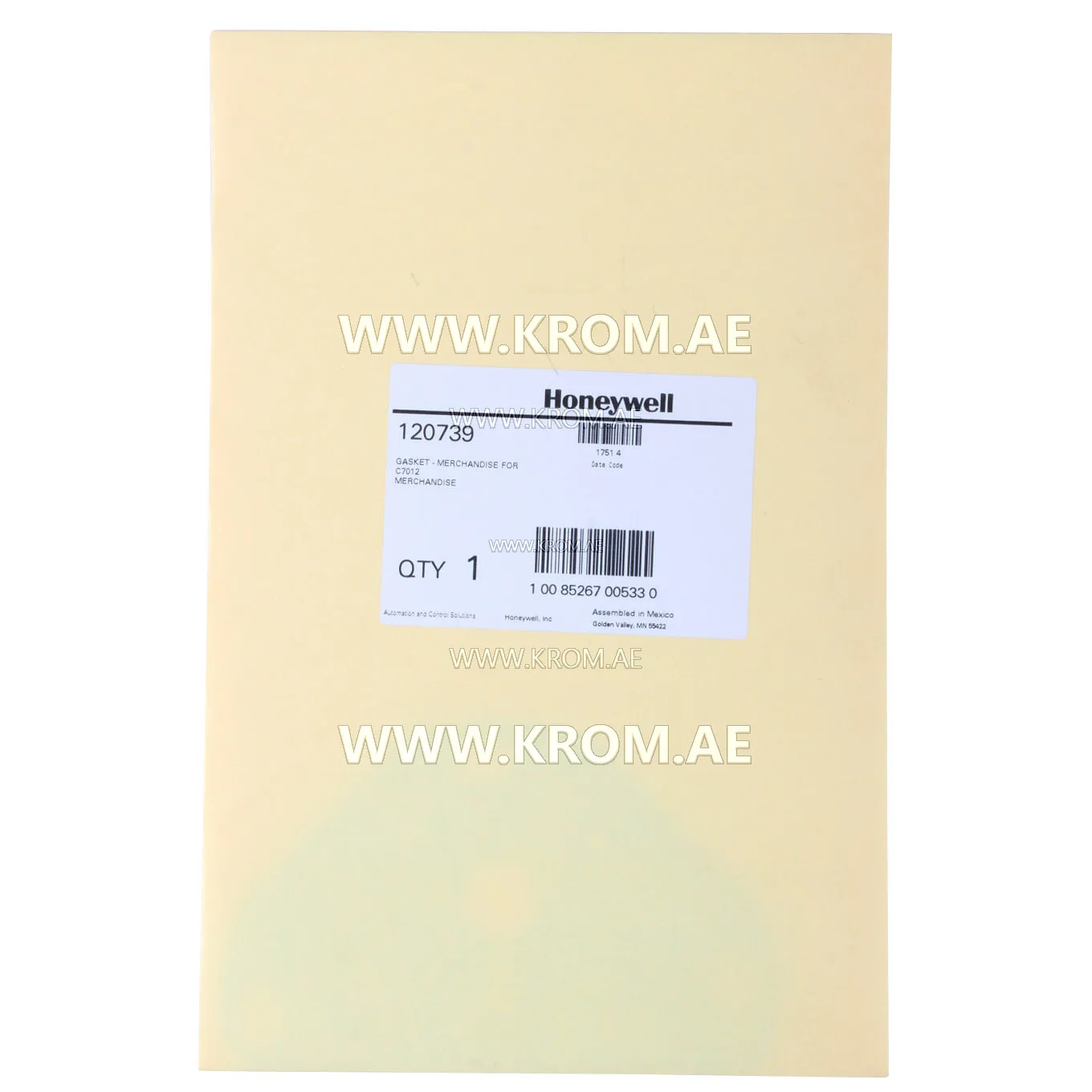 Honeywell 120739 gasket
