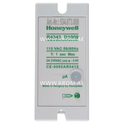 Honeywell R4343D1009 flame switch