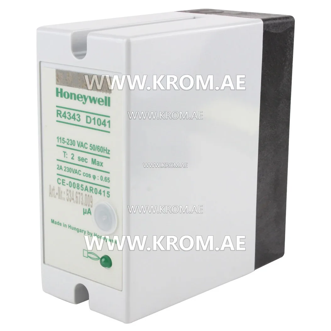 Honeywell R4343D1041 flame switch