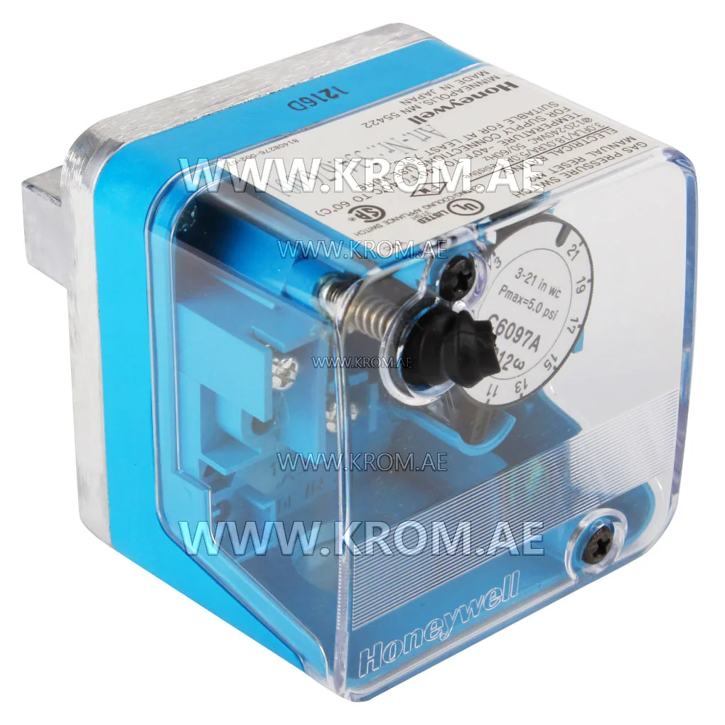 Honeywell C6097A1012 gas pressure switch
