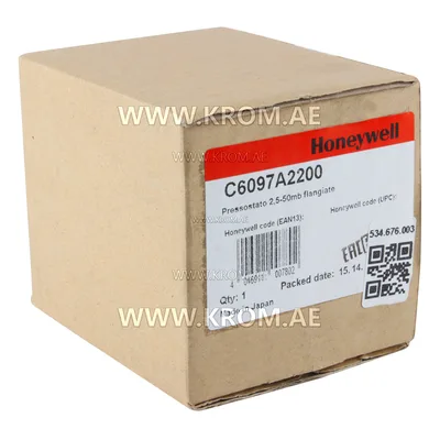 Honeywell C6097A2200 gas pressure switch 2.5-50mbar