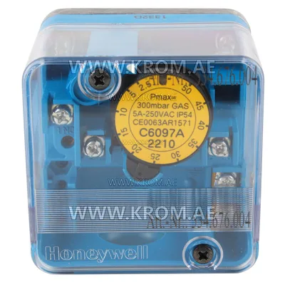 Honeywell C6097A2210 gas pressure switch 2.5-50mbar