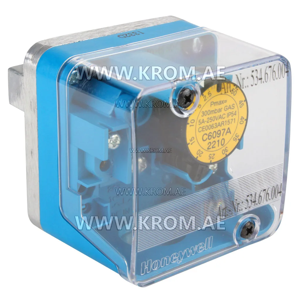 Honeywell C6097A2210 gas pressure switch 2.5-50mbar