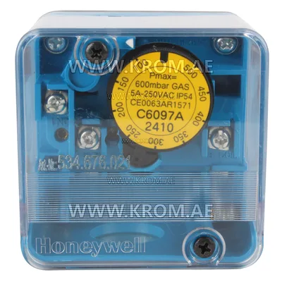 Honeywell C6097A2410 gas pressure switch 100-500mbar