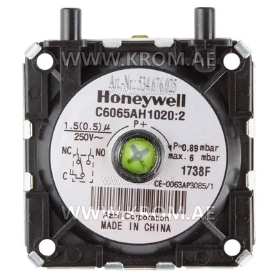 Honeywell C6065AH1020U pressure switch