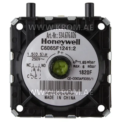 Honeywell C6065F1241U pressure switch