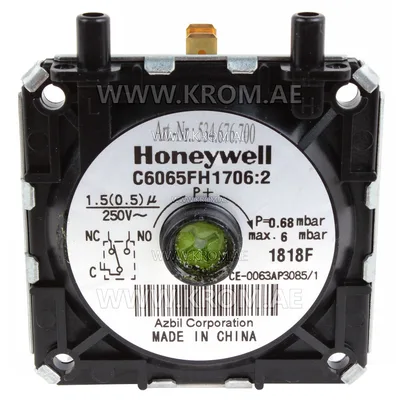 Honeywell C6065FH1706 air pressure switch