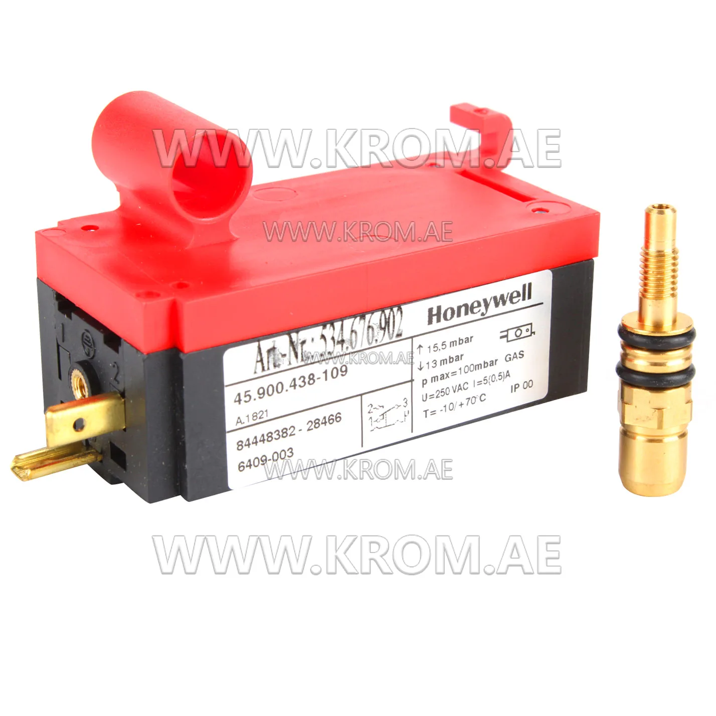 Honeywell 45900438-109B pressure switch