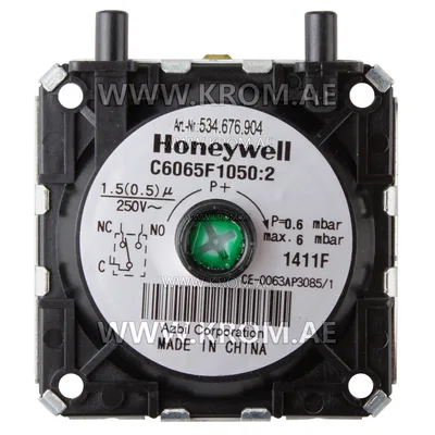 Honeywell C6065F1050 air pressure switch