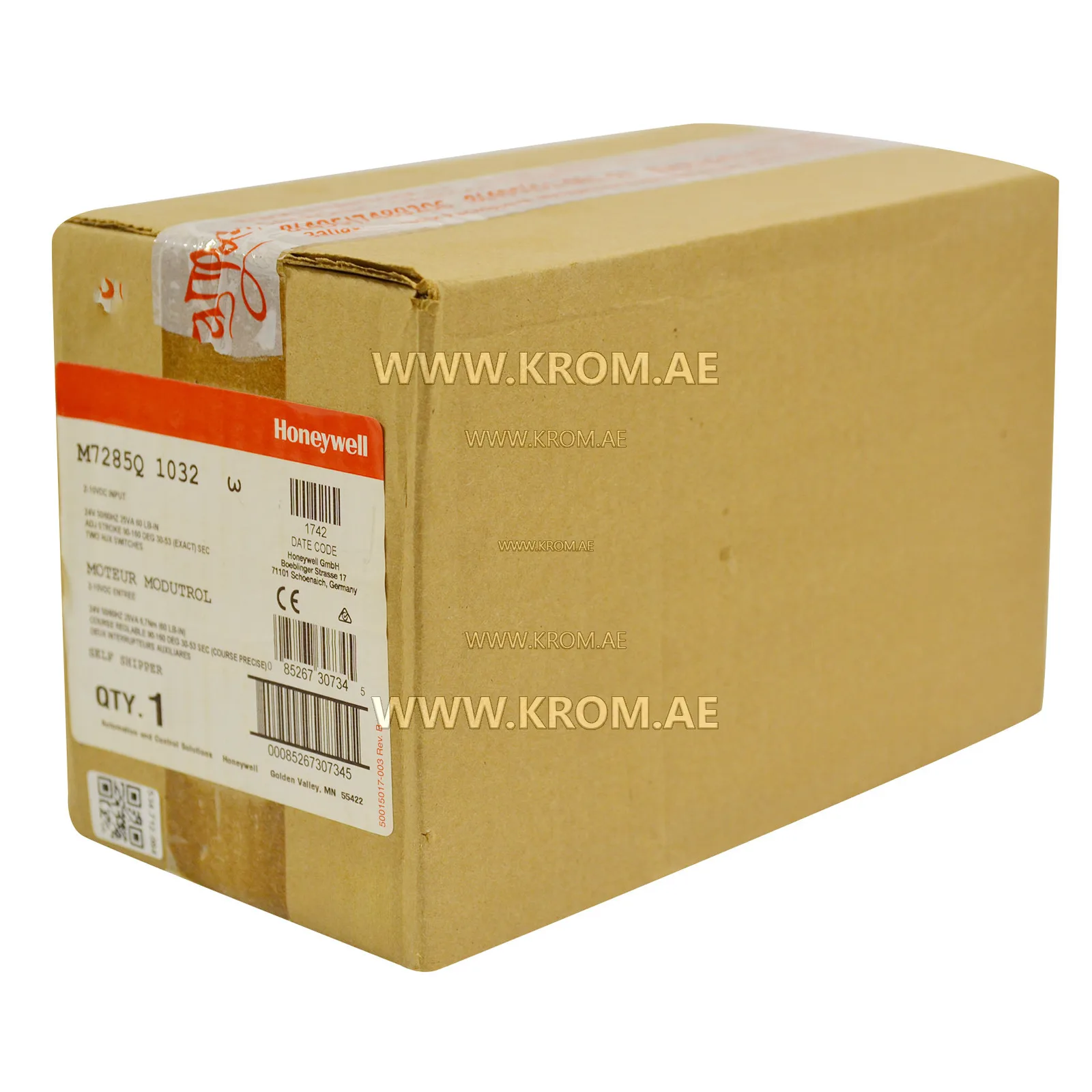 Honeywell M7285Q1032/U Modutrol actuator