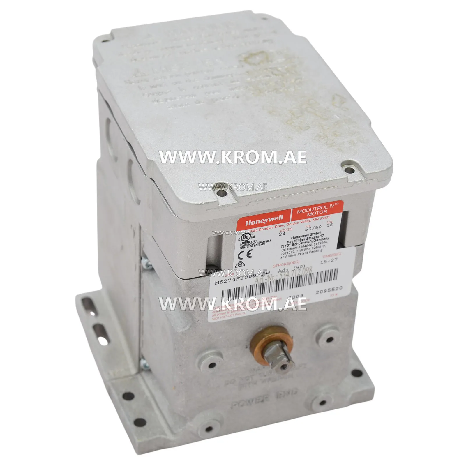 Honeywell M6274F1009-F/U Modutrol actuator