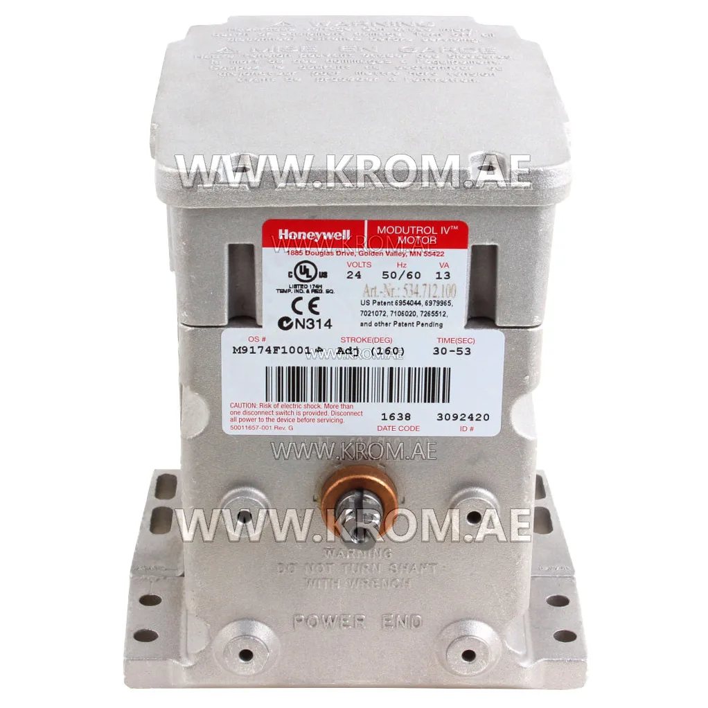Honeywell M9174F1001/U Modutrol actuator