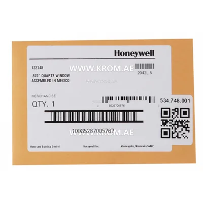 Honeywell 122748 window assy