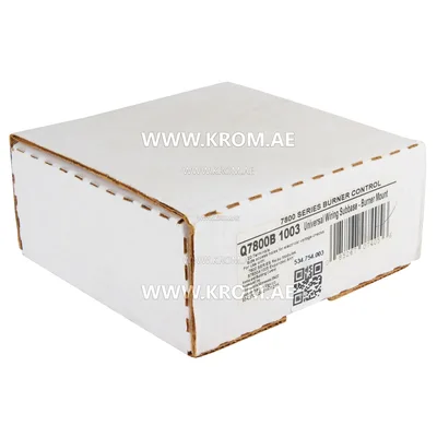 Honeywell Q7800B1003 subbase metal, wall mount