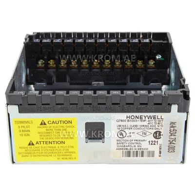 Honeywell Q7800B1003 subbase metal, wall mount