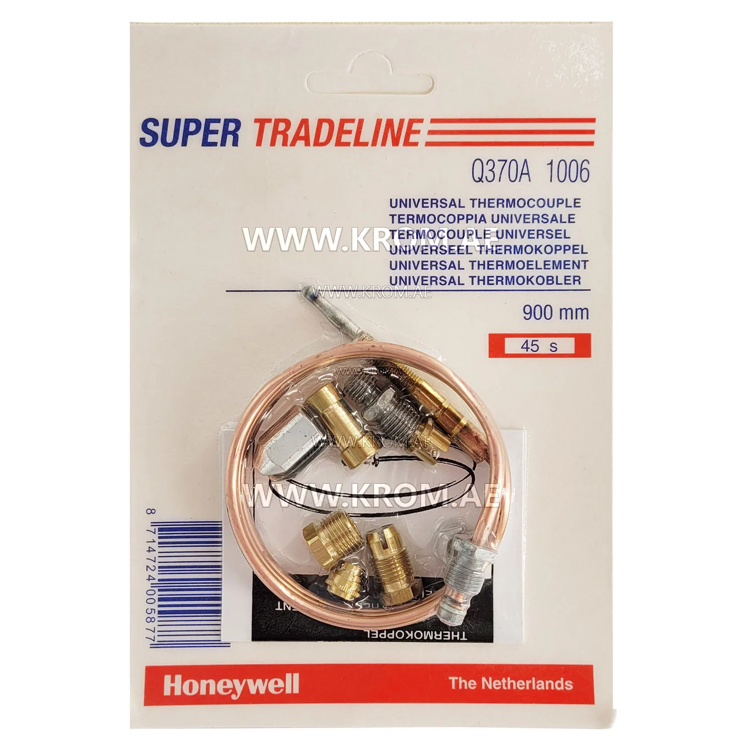 Honeywell Q370A1006 thermocouple 90 cm