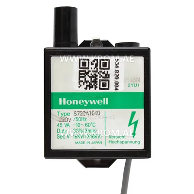 Honeywell S720A1040 ignition transformer