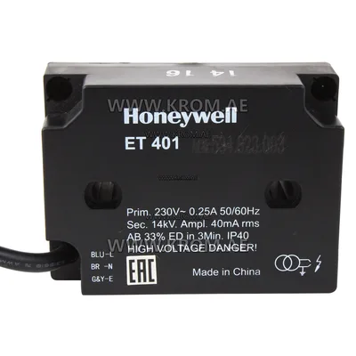 Honeywell ET401 ignition transformer