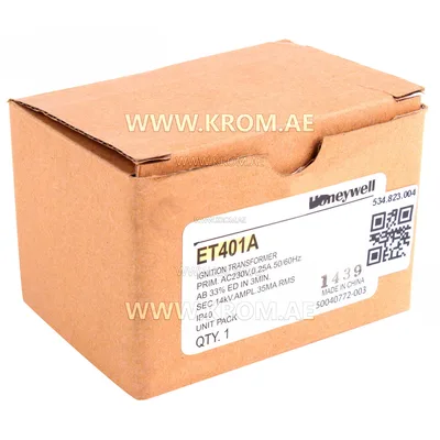 Honeywell ET401A ignition transformer