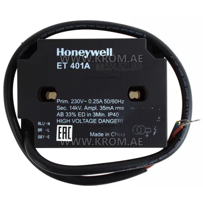 Honeywell ET401A ignition transformer