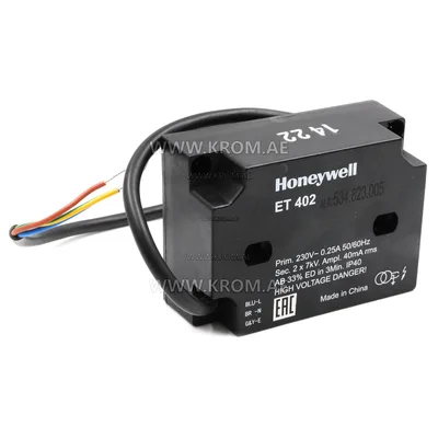 Honeywell ET402 ignition transformer