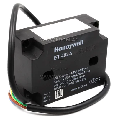Honeywell ET402A ignition transformer