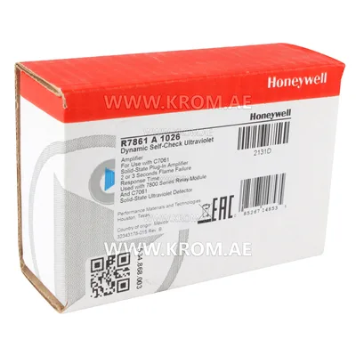 Honeywell R7861A1026 self check UV amplifier 3.0/2.0s, C7061