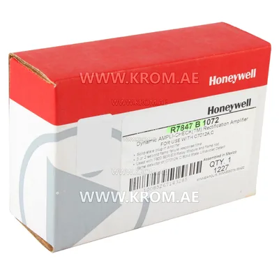 Honeywell R7847B1072 rectification flame amplifier 3.0/2.0s, LLW, C7012A/C