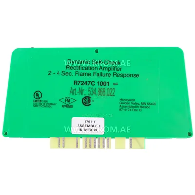 Honeywell R7247C1001 dynamic self-check rectification amplifier