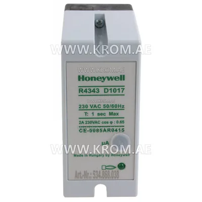 Honeywell R4343D1017 flame switch