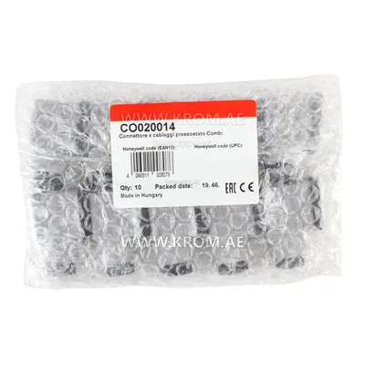 Honeywell CO020014 dinface plug for VR400 pressure switch