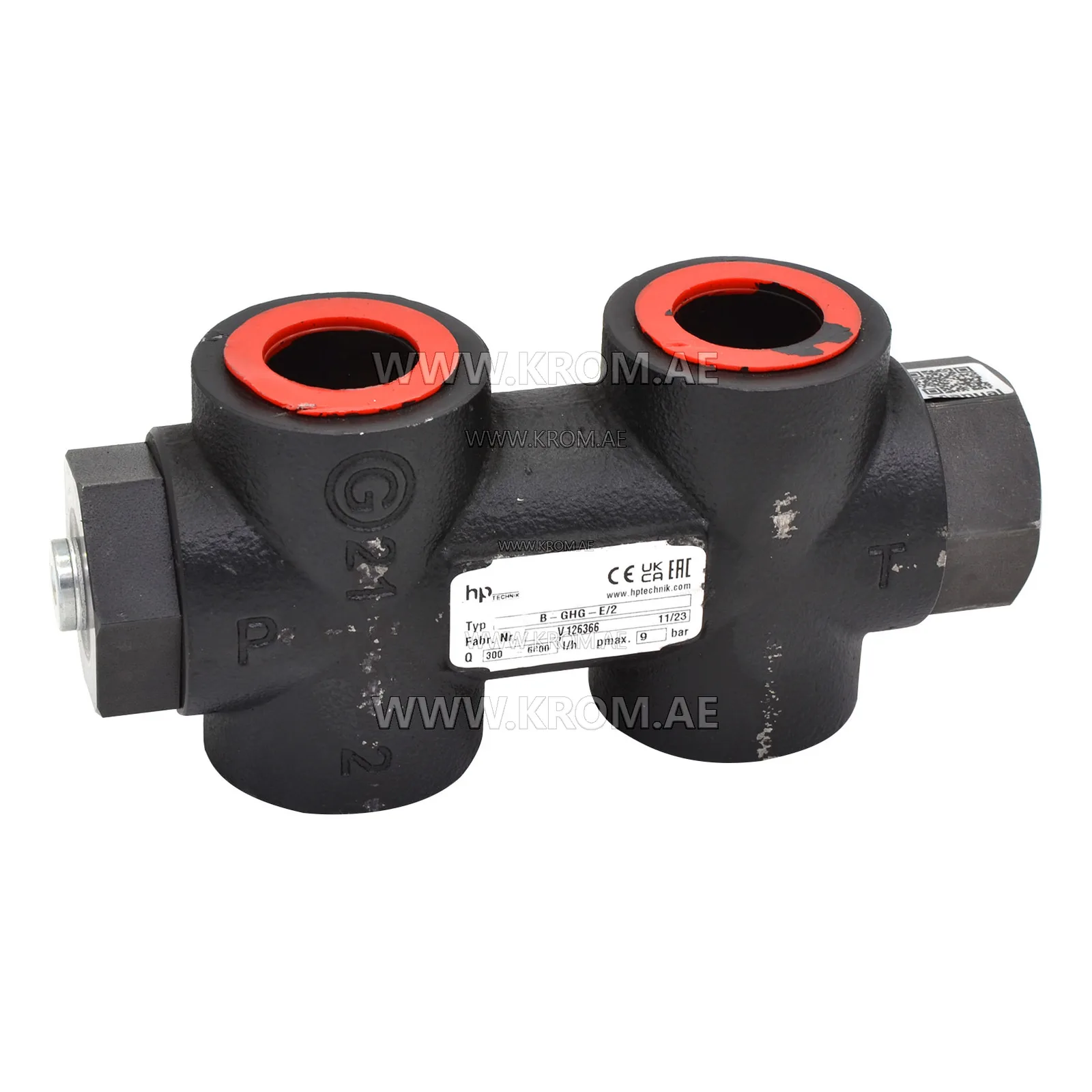 hp-Technik B-GHG-E/2 bypass oil valve
