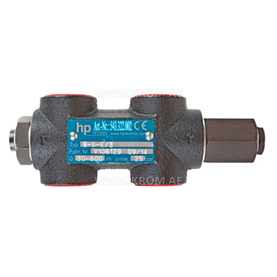 hp-Technik B-G-E/3 bypass oil valve
