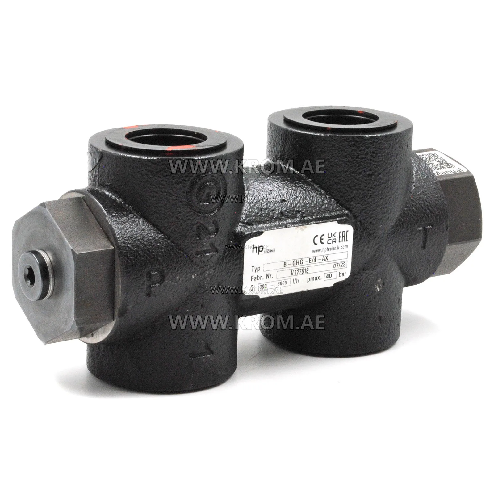 hp-Technik B-GHG-E/4-AX bypass oil valve