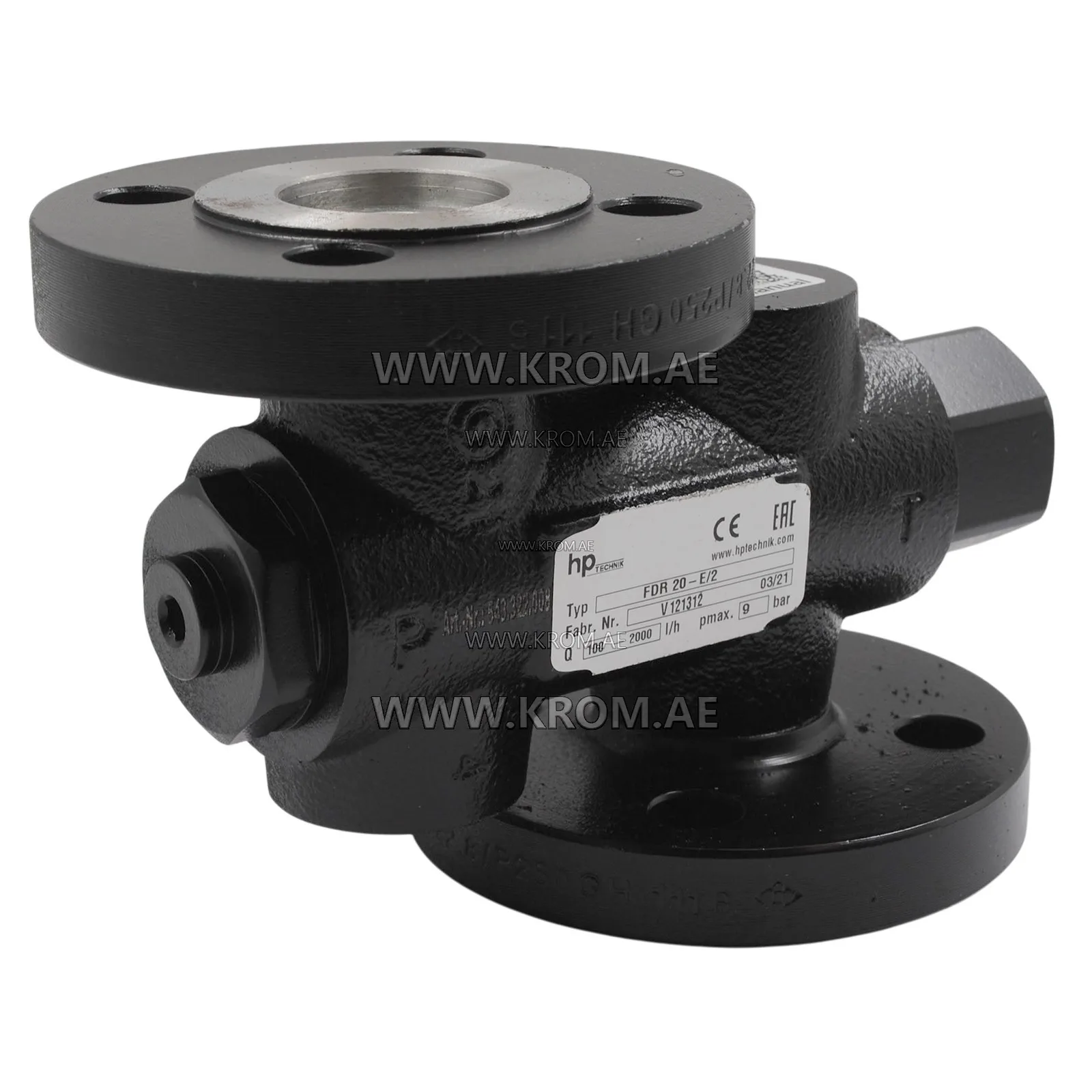 hp-Technik FDR 20-E/2 bypass oil valve