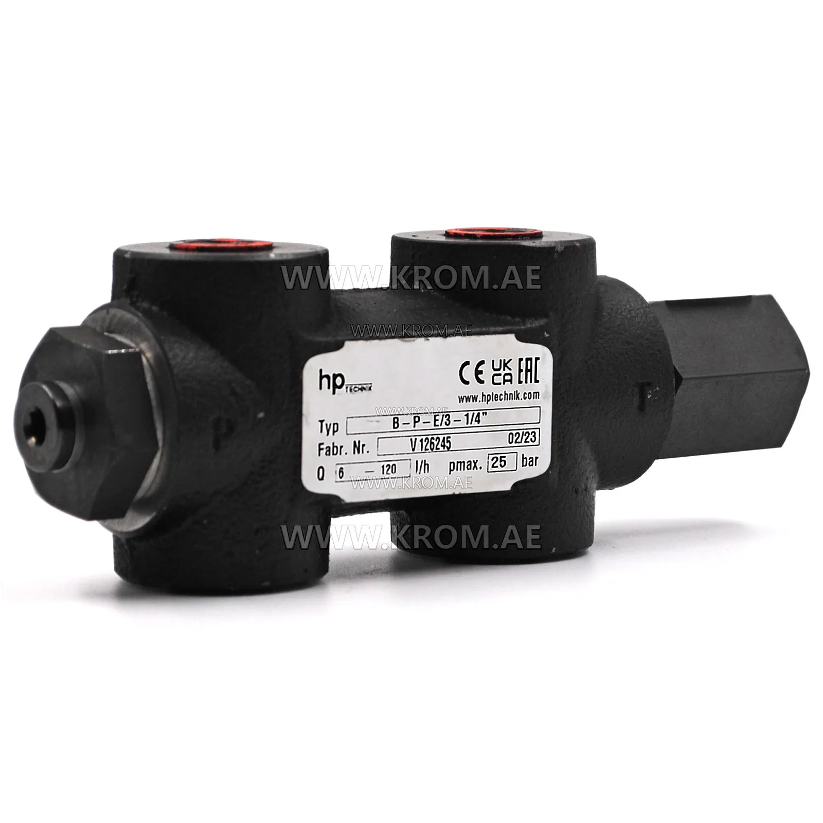 hp-Technik B-P-E/3 bypass oil valve