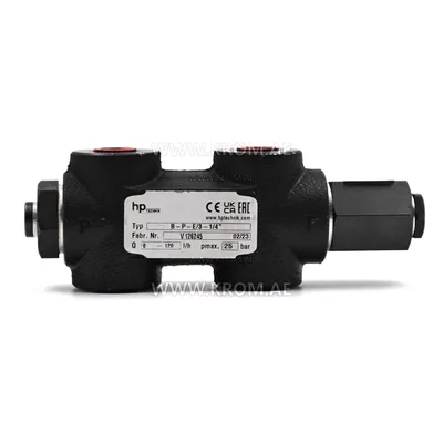 hp-Technik B-P-E/3 bypass oil valve