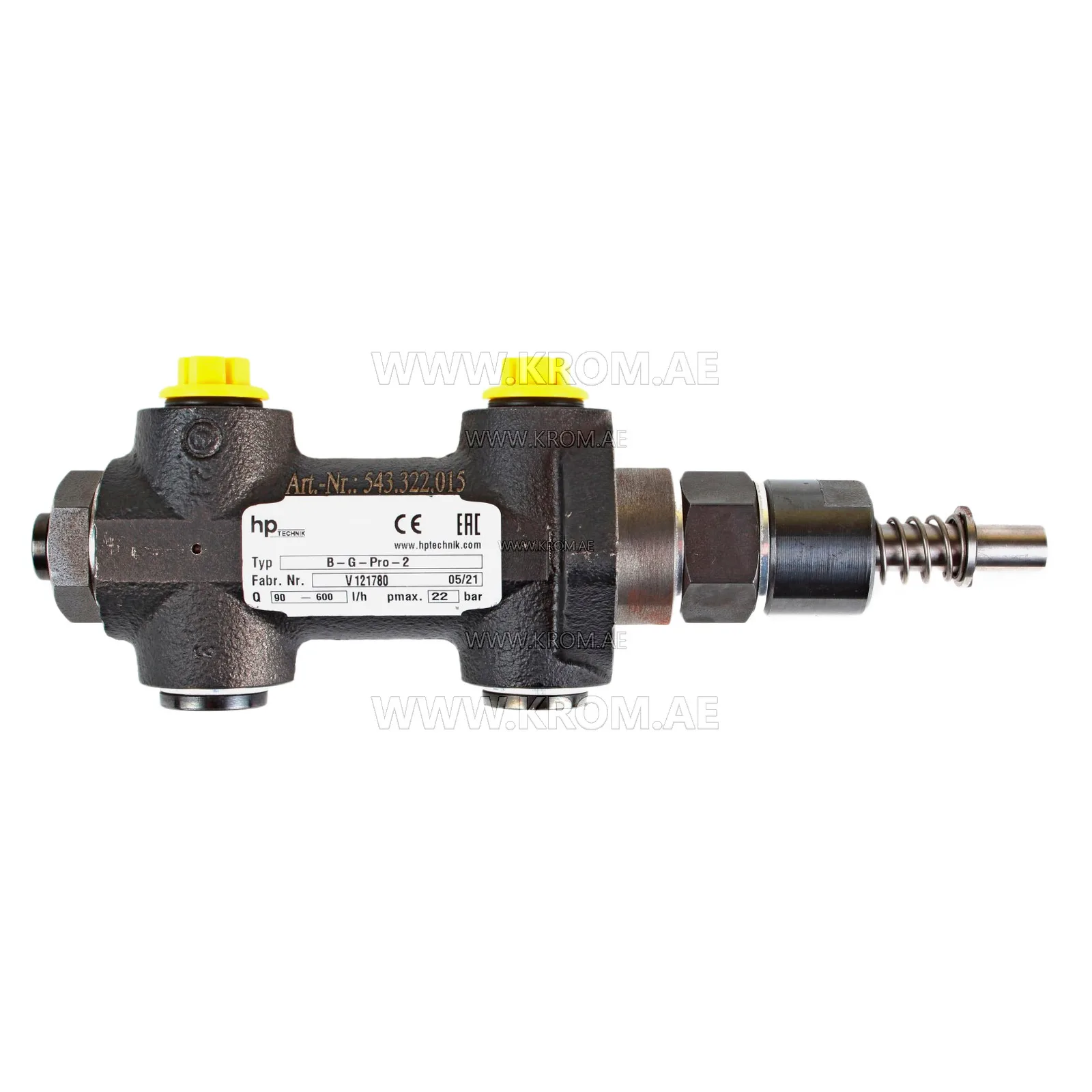 hp-Technik B-G-Pro-2 bypass oil valve