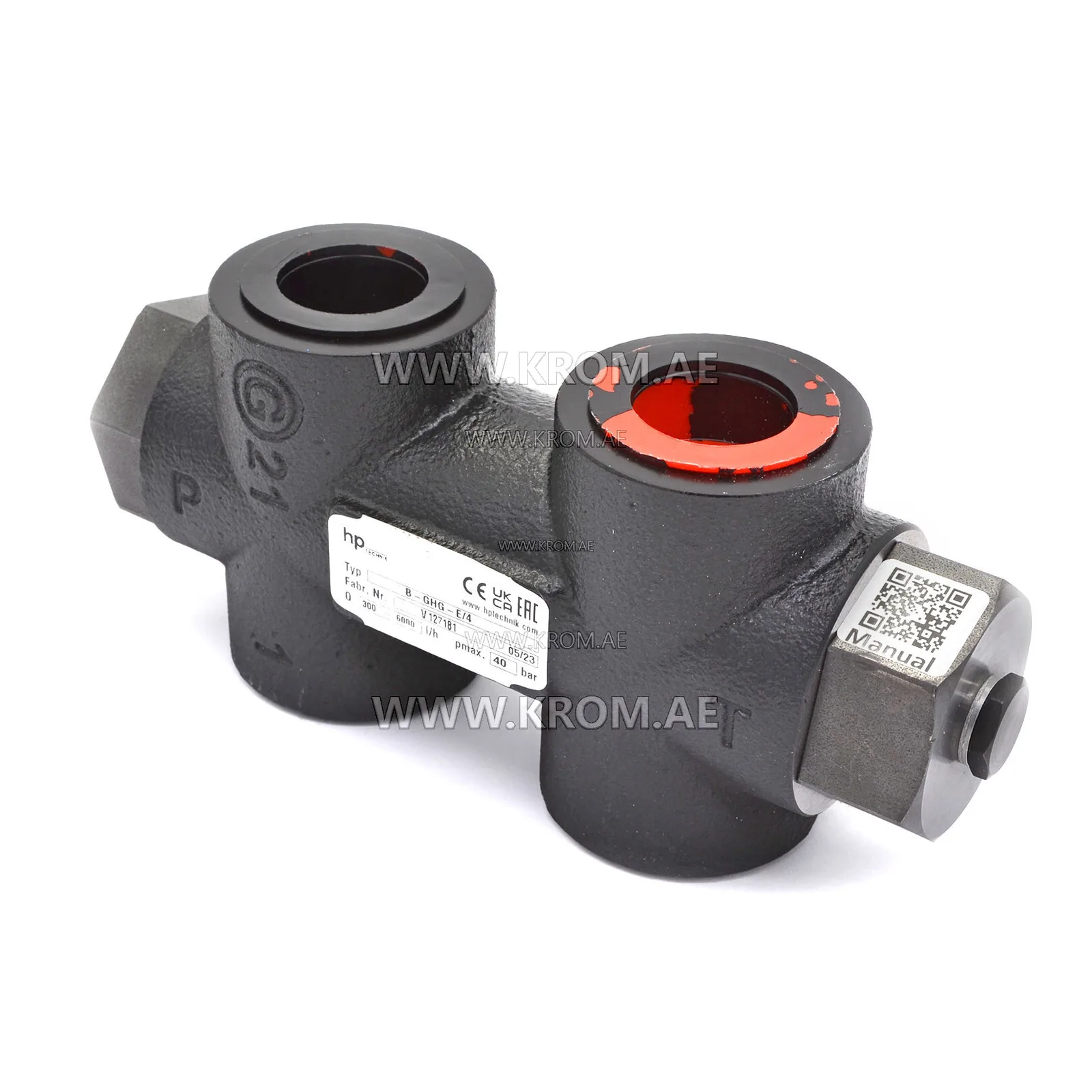 hp-Technik B-GHG-E/4 bypass oil valve