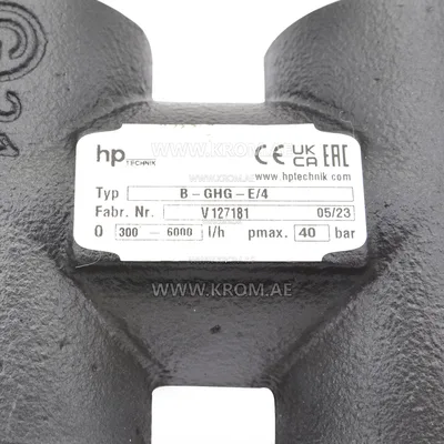 hp-Technik B-GHG-E/4 bypass oil valve