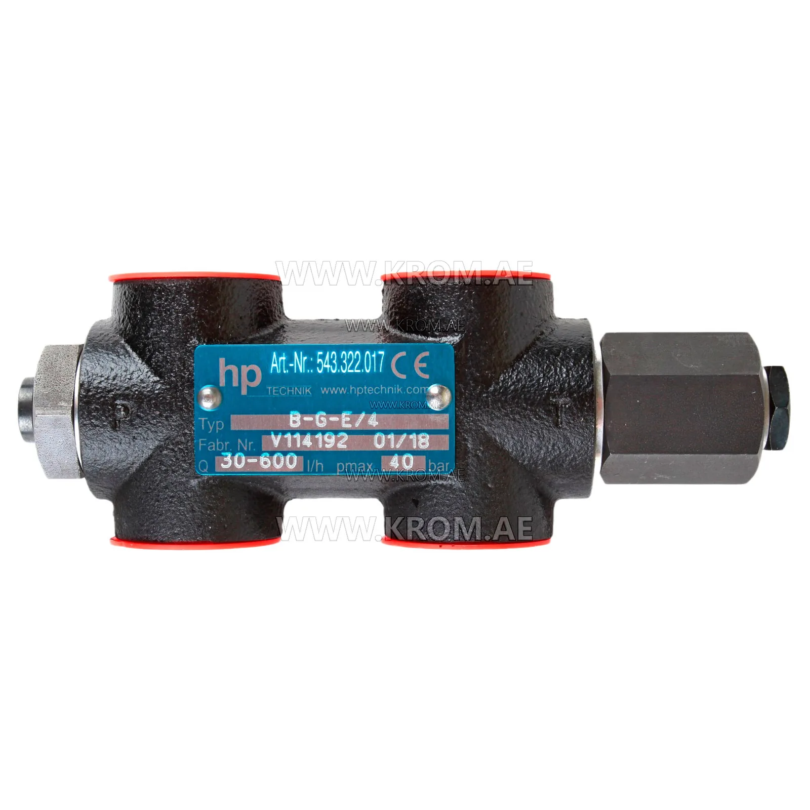 hp-Technik B-G-E/4 bypass oil valve