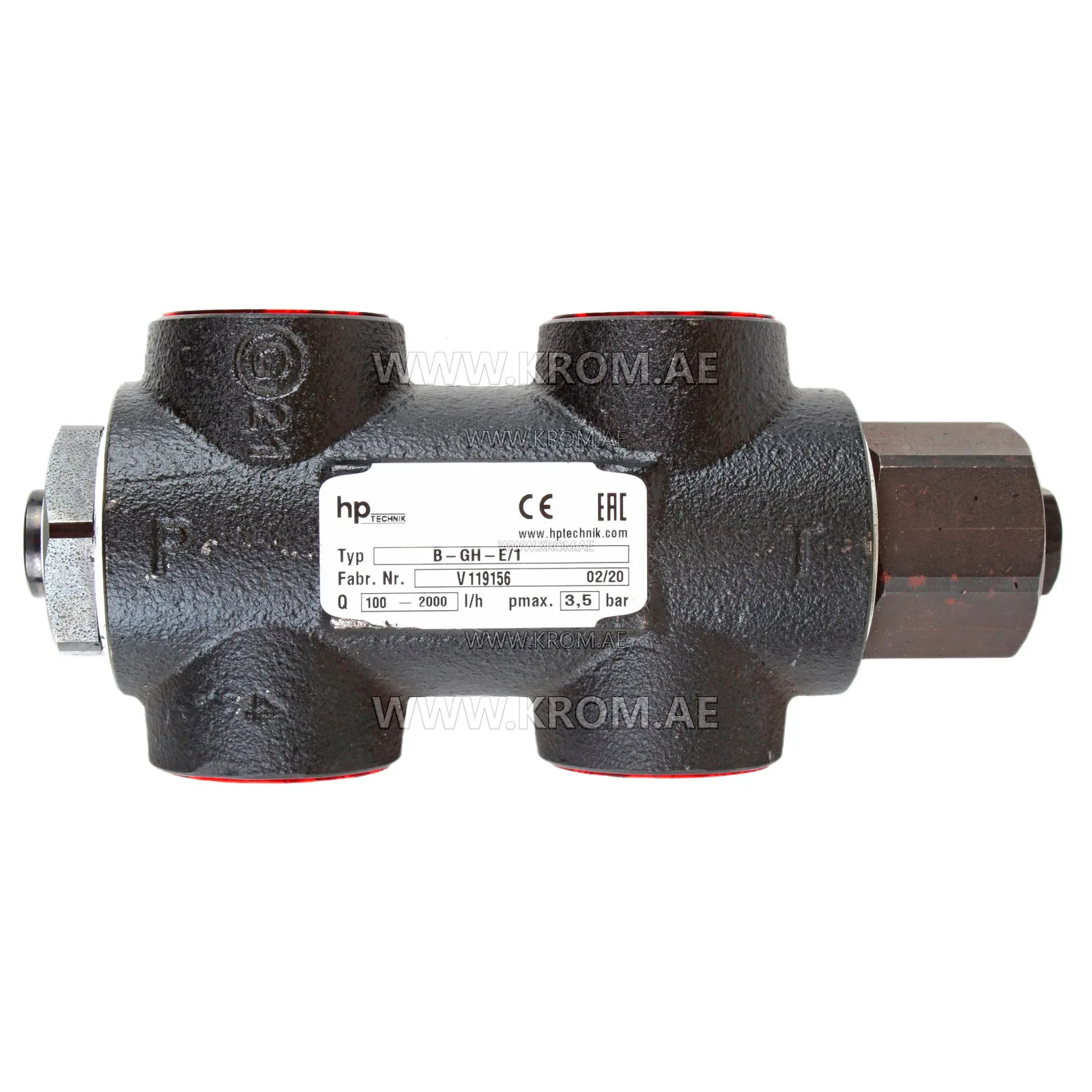hp-Technik B-GH-E/1 bypass oil valve