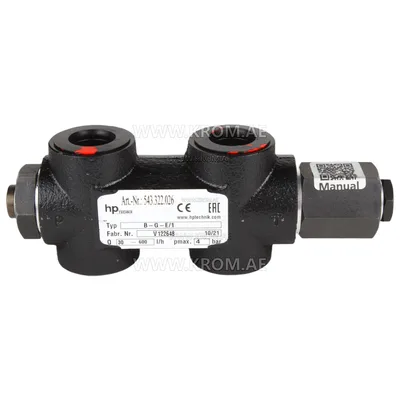 hp-Technik B-G-E/1 bypass oil valve