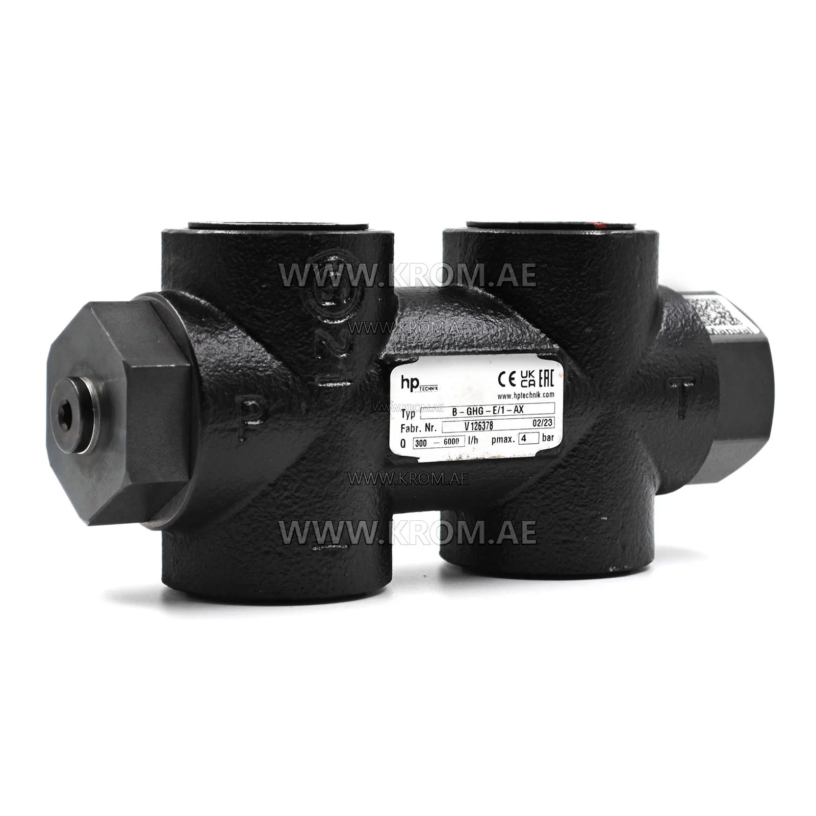 hp-Technik B-GHG-E/1-AX bypass oil valve