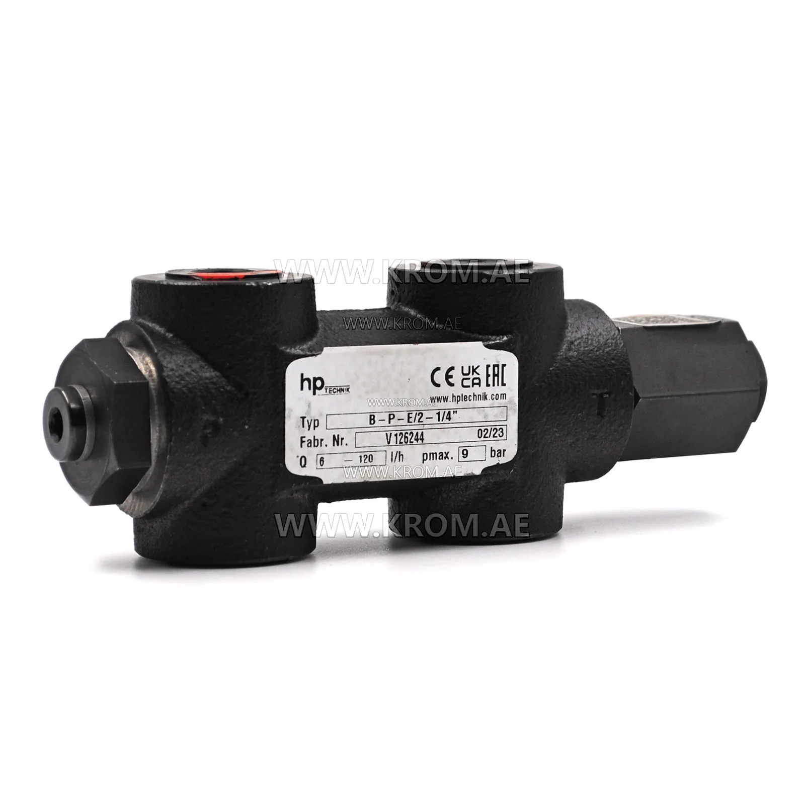 hp-Technik B-P-E/2 bypass oil valve