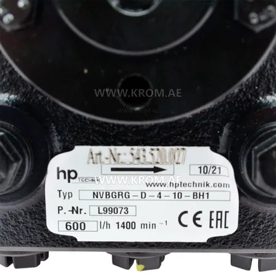 hp-Technik NVBGRG-D-4-10-BH1 oil pump