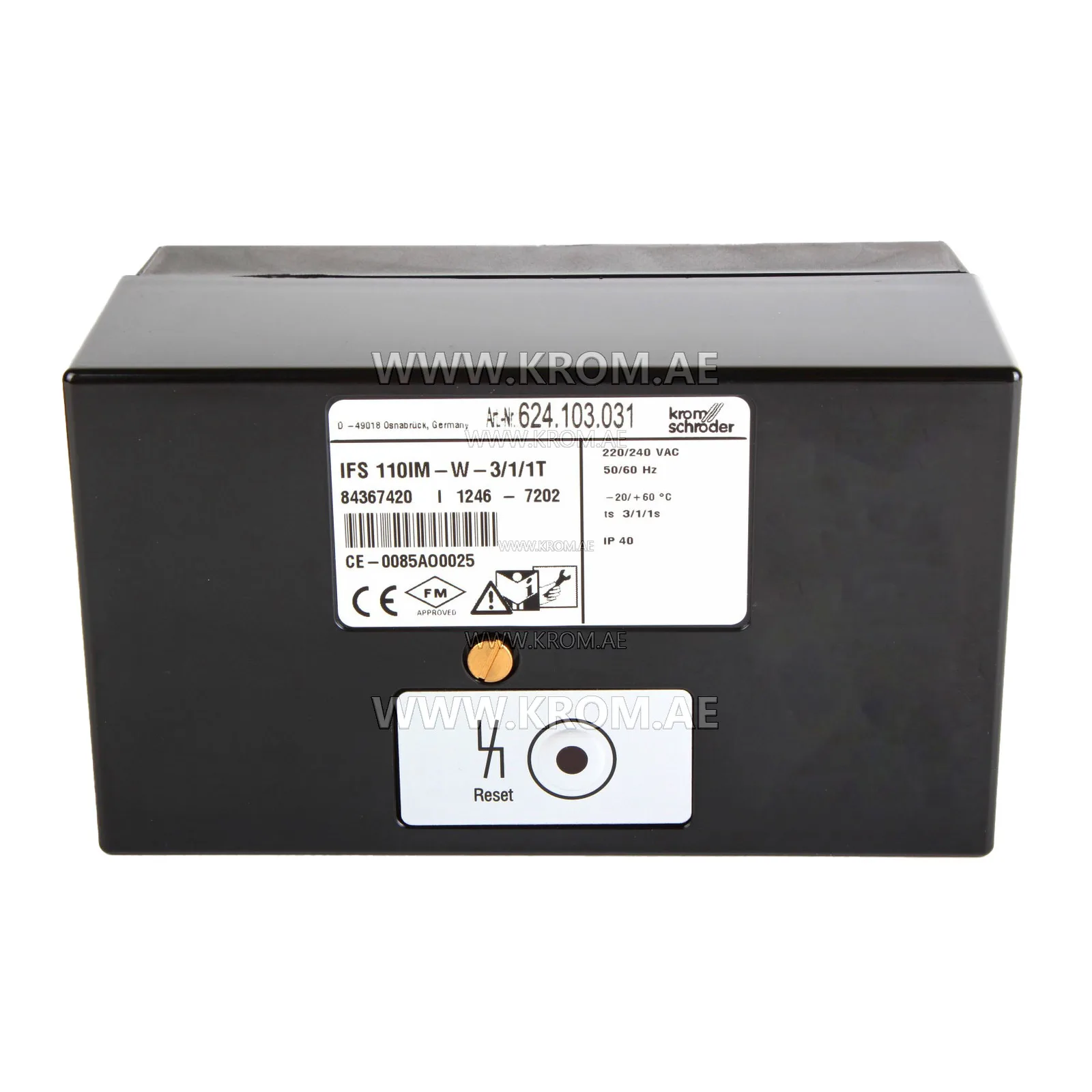 Kromschroeder IFS110IM-W-3/1/1T (84367420) burner control unit