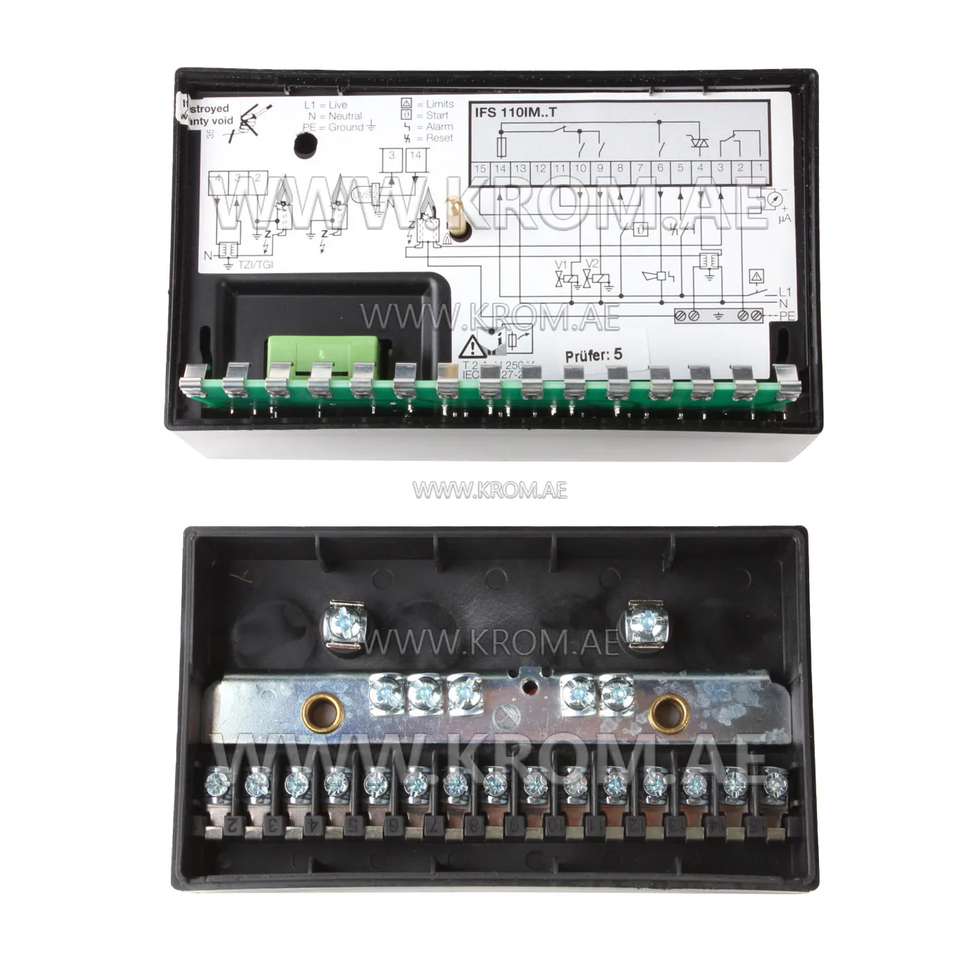 Unité de commande de brûleur Kromschroeder IFS110IM-3/1/1T (84367010)