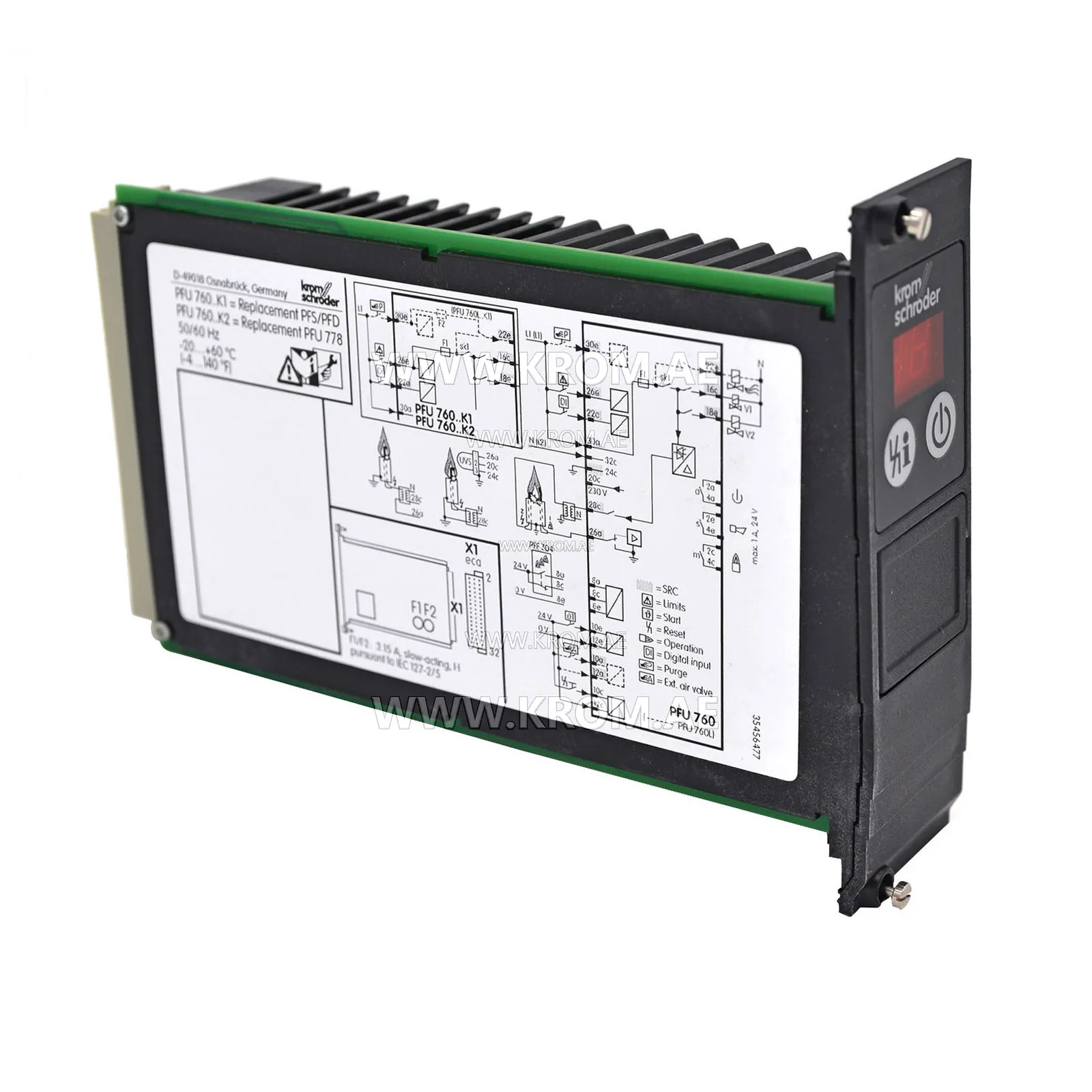 Kromschroeder PFU760LTK1 (88651433) burner control unit
